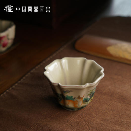问鼎哥窑传世款 沧澜杯（狗吠之惊）（缺货） 商品图1