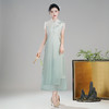 【翠兰】新中式国风高端，宽松日常旗袍连衣裙XGT-Q24076 商品缩略图0
