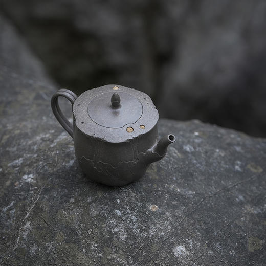 龙德堂陶艺 徐飞制《子莲》原矿本山青段 420cc 库存请咨询客服 商品图4