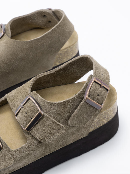 COCO ZONE 复古小众平底凉鞋百搭露趾时尚凉拖CC2B1075 商品图3