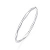 卡蒂罗KADER 波浪莫比乌斯环海浪设计闭口不可调节 镜面波纹 S999纯银 足银手镯 女款 礼物 商品缩略图1