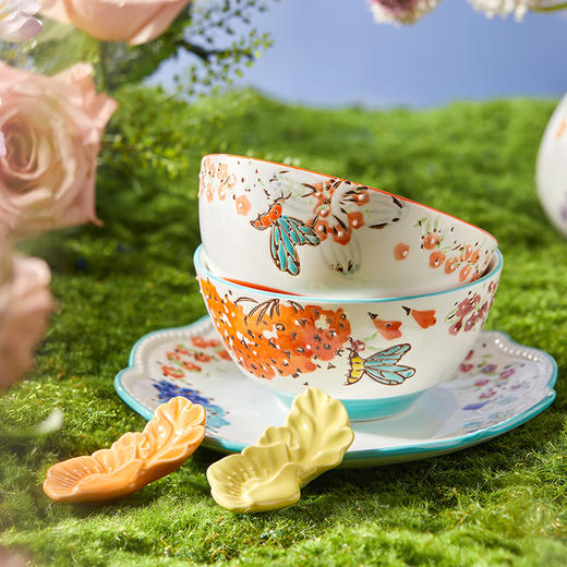 撷芳满园艺术餐具套装 商品图5