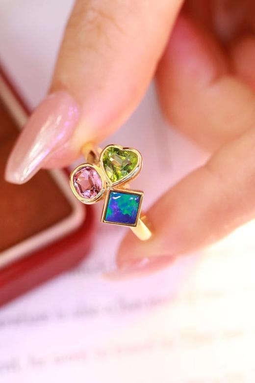 1.8ct 欧泊戒指 商品图2