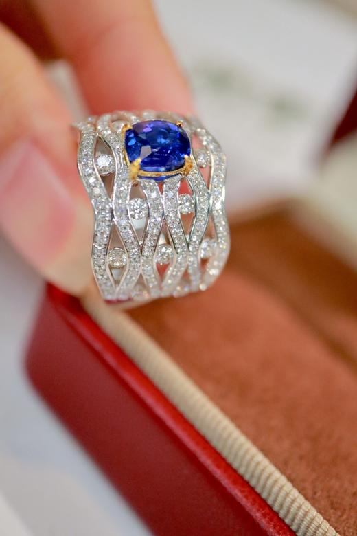 1.19ct 蓝宝石戒指 商品图5