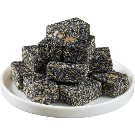 【29.9到手80包！黑芝麻核桃桑葚酥】传承美味，甄选原料看得见，桑葚/黑米/核桃仁/黑芝麻/花生仁，下午茶休闲小吃，传统手工坚果酥糖L 商品图2