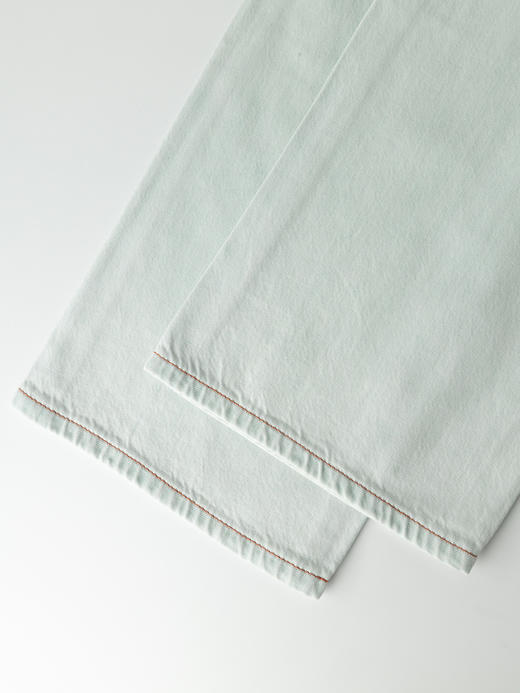 COCO ZONE 夏季设计感明线牛仔裤垂感显瘦直筒裤CC1B1307 商品图11