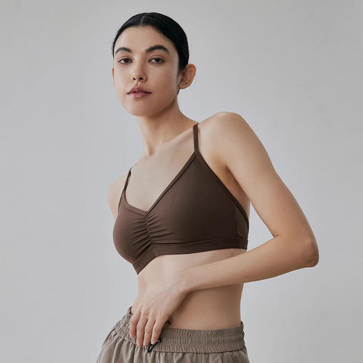 跃牌【化蝶双飞】系列 新款紧身瑜伽文胸女吊带美背运动内衣TM0155 商品图0