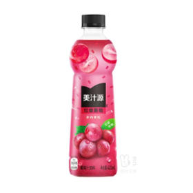 美汁源红缇葡萄果汁饮料420ml