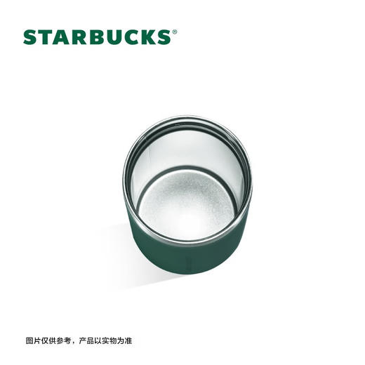 星巴克  墨绿色Stanley不锈钢保温杯384ml 商品图4