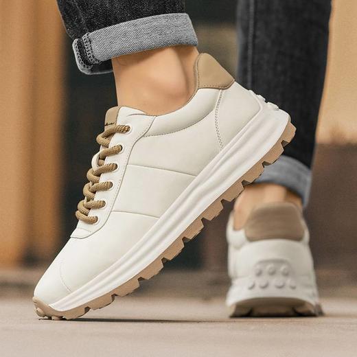 【轻装】圣得西男鞋夏季新款中青年系带商务休闲鞋YD23033 商品图3