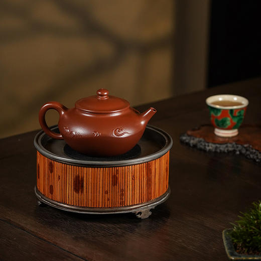 龙德堂陶艺 汤宣武制《云卷云舒》原矿底槽清 240cc 库存请咨询客服 商品图1