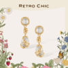 【张婧仪&刘惜君&王悦伊同款】Garden of Eden 伊甸园系列 | 弗洛拉水晶藤蔓耳环 商品缩略图0