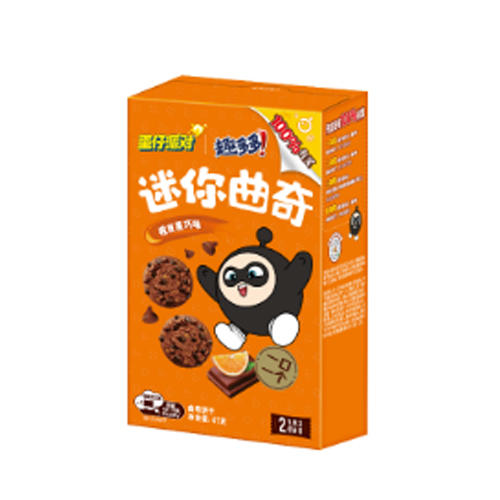趣多多橙皮黑巧味迷你曲奇饼干41g 商品图0