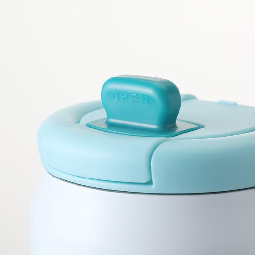 乐扣乐扣  炫彩菱纹咖啡杯渐蓝450ml 商品图2