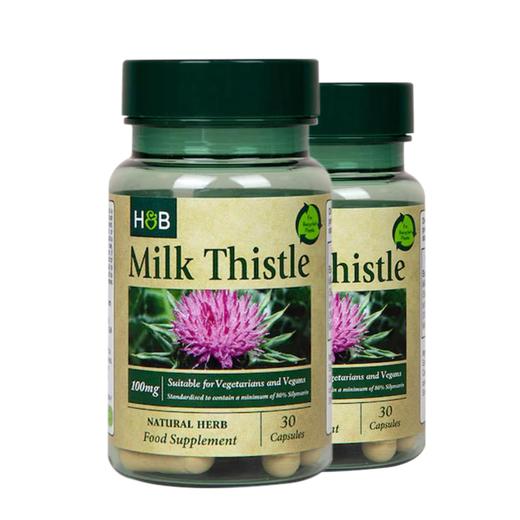 英国HB荷柏瑞奶蓟草精华胶囊30粒/瓶 商品图3