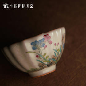 问鼎哥窑 致巧款撷芳杯（蝶恋花）（缺货）