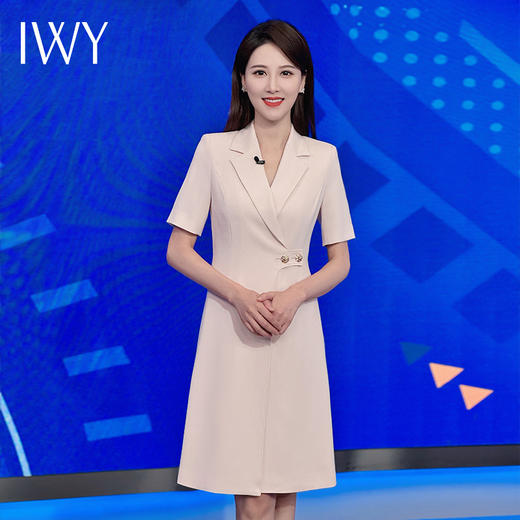 IWY/粉色西装连衣裙 Q1132-P 商品图0