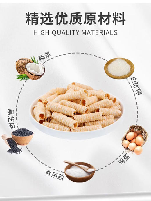 泰国 Aroi阿罗伊 椰子蛋卷 商品图2