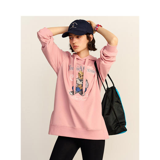 TeenieWeenie小熊卡通连帽卫衣女秋季卫衣TTMW243801P 商品图0