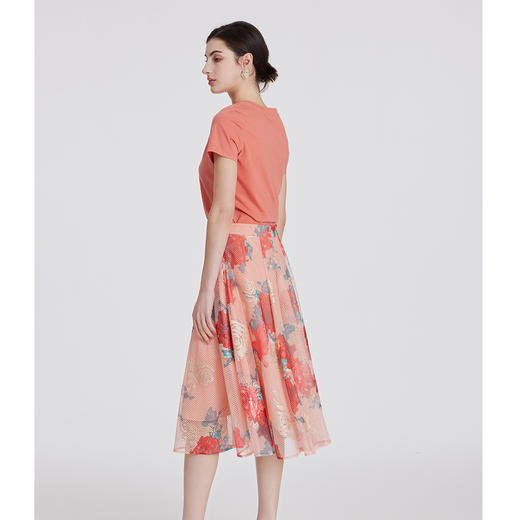 司歌T恤圆领修身短袖休闲百搭TX891006Y 商品图3