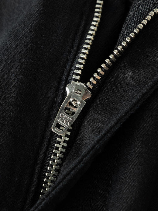 COCO ZONE 设计感后松紧腰牛仔裤百搭显瘦直筒裤CC1C1686 商品图4