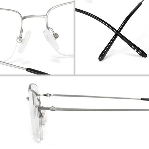 Coastal Vision 镜宴超轻全身钛 新品光学镜 CVF4046 商品图7