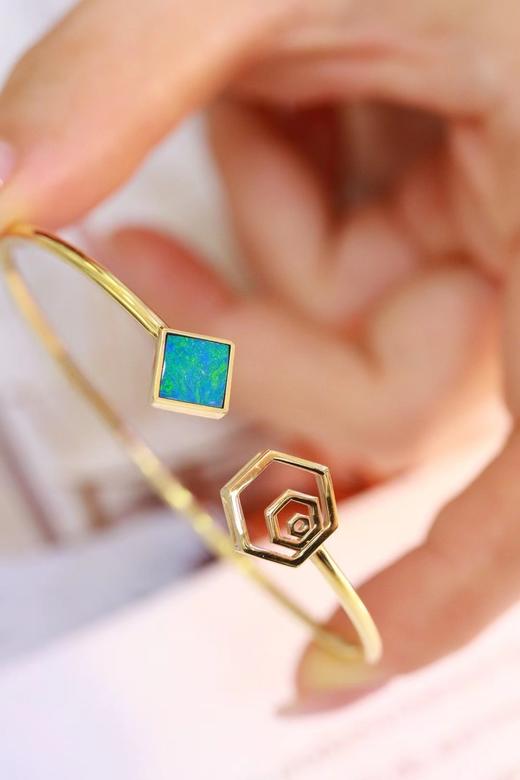 1.1ct 欧泊手链 商品图4