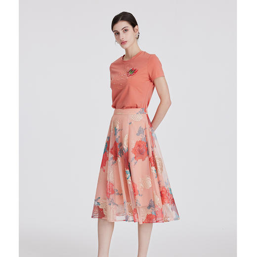 司歌T恤圆领修身短袖休闲百搭TX891006Y 商品图4