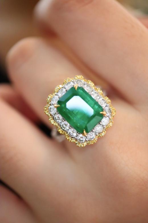 2.94ct 祖母绿戒指 商品图8