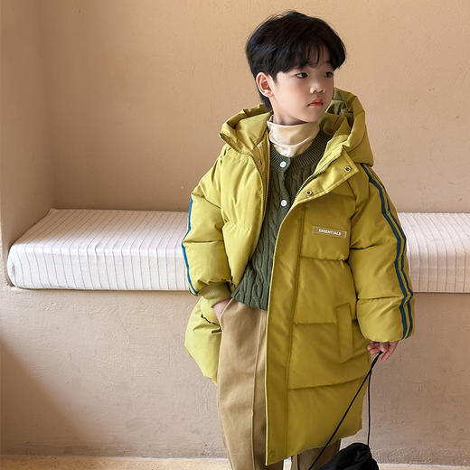 反季清仓第一波！俊淳韩国KR中长款连帽加厚羽绒棉服 商品图9