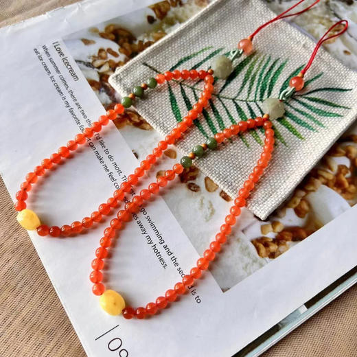 灵动七轮挂件手机链 商品图1