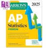 【中商原版】AP Statistics Premium 2025 Prep Book 巴朗AP考试统计学备考书 商品缩略图0