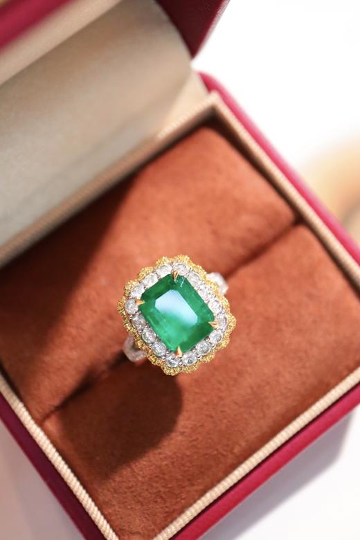 2.94ct 祖母绿戒指 商品图4