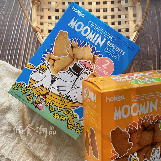 北陆制果 姆明牛奶/可可味饼干（盒装） 商品图3