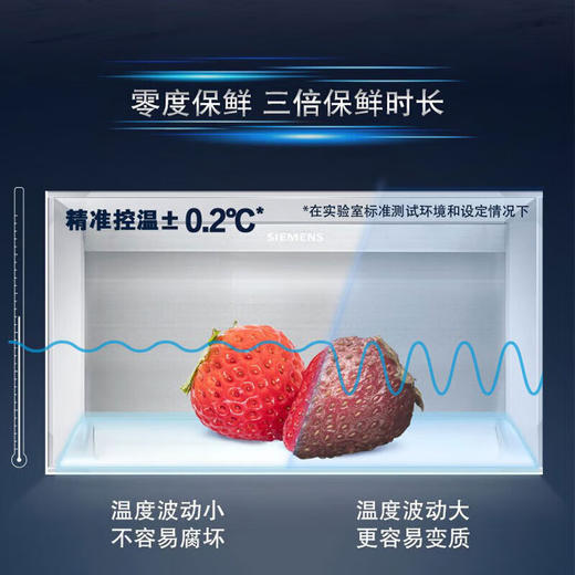 西门子（SIEMENS）462升 多门冰箱 KM47FS20TI（白色）一级能效 零度保鲜 精控恒温 双区净味智能传感器 商品图3