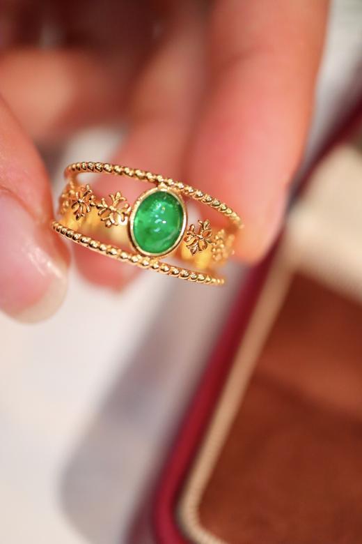 0.57ct 3.7g 祖母绿戒指 商品图4