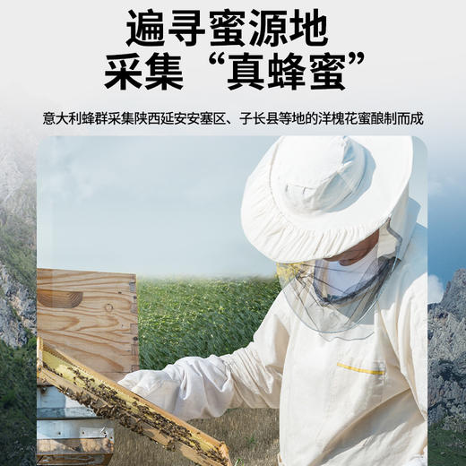 【正宗同仁堂品牌】北京同仁堂 洋槐蜂蜜300克 漏斗型瓶装 原料纯粹 拒绝添加 便携易使用SY 商品图2