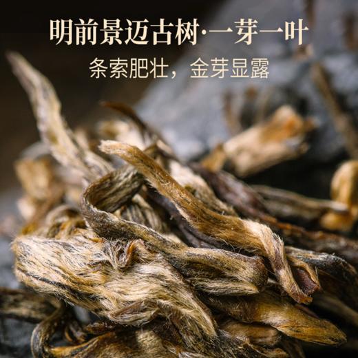 澜沧古茶2022年001芳沱云南景迈纯料古树头春普洱茶生茶200g 商品图3