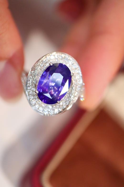 3.06ct 蓝宝石戒指 商品图0