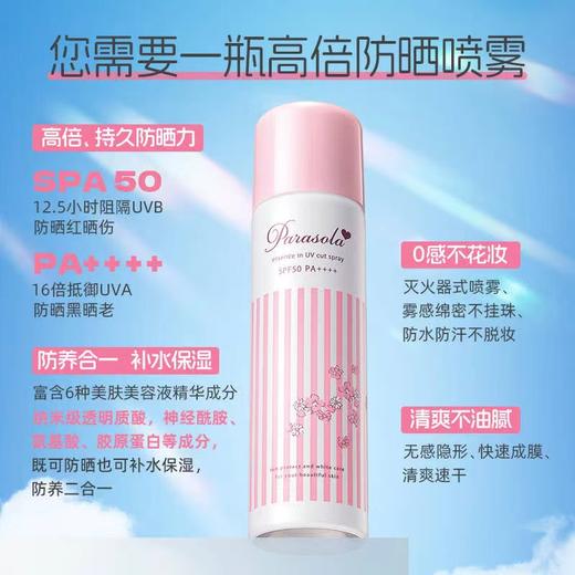 4楼Eubelle欧蓓 Naris娜丽丝小阳伞防晒喷雾90g 吊牌价：109元 活动价：89元 商品图1