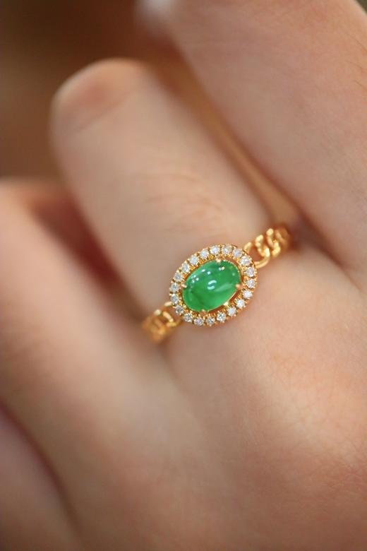 0.66ct 祖母绿戒指 商品图7