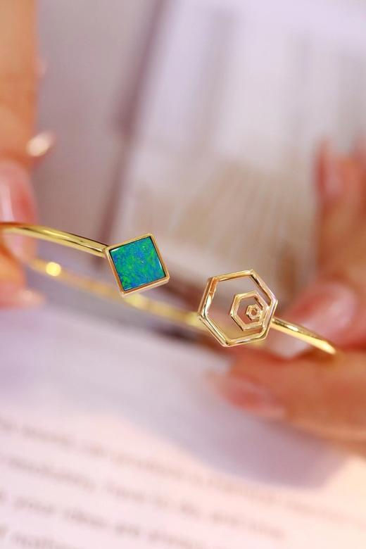 1.1ct 欧泊手链 商品图3