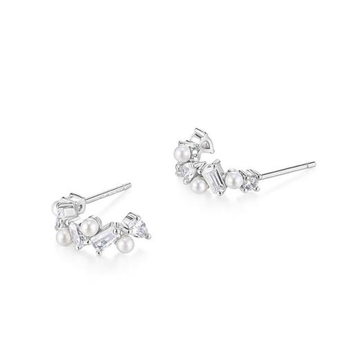 卡蒂罗KADER 微光闪耀耳钉 轻奢小众设计 闪耀 S925银 耳钉 女款 闺蜜同款送礼 礼盒 商品图1