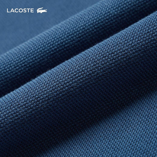 【海南专供价】Lacoste法国鳄鱼男装新款男士POLO衫舒适简约短袖PH0786-98 商品图12