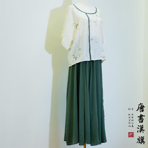 【南歌子】圆领改良汉服新中式禅意茶道服 商品图8