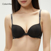 【海南专供价】CKU女士舒适ck厚垫循环字母肩带小胸聚拢性感深V文胸QP1039A 商品缩略图6