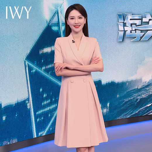 IWY/粉色连衣裙Q1165 商品图3