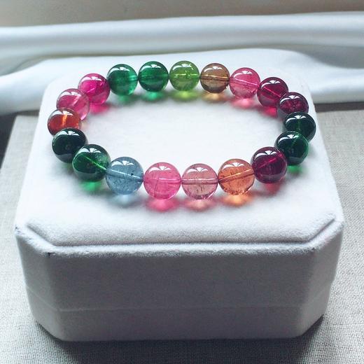 34g 10.3mm 碧玺手链 商品图1