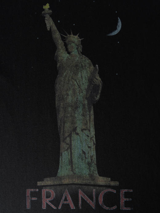 COCO ZONE  美式字母印花短袖T恤显瘦圆领上衣CC2C1325 商品图6