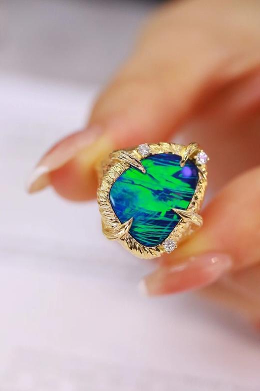 4.6ct 欧泊戒指 商品图0